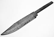 Huge Giant Large Damascus High Carbon Steel Bowie Blank Blanks Blade Knife Knives Making