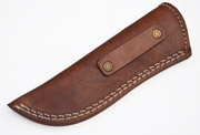 Large Brown Leather Sheath Fixed Blade Knife Fits up to 6in Blade Knives Hunting Skinning Blanks