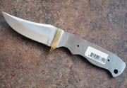 Clip Point Knife Blanks Blades Fingergroove Knives Hunting Hunter Parts Making