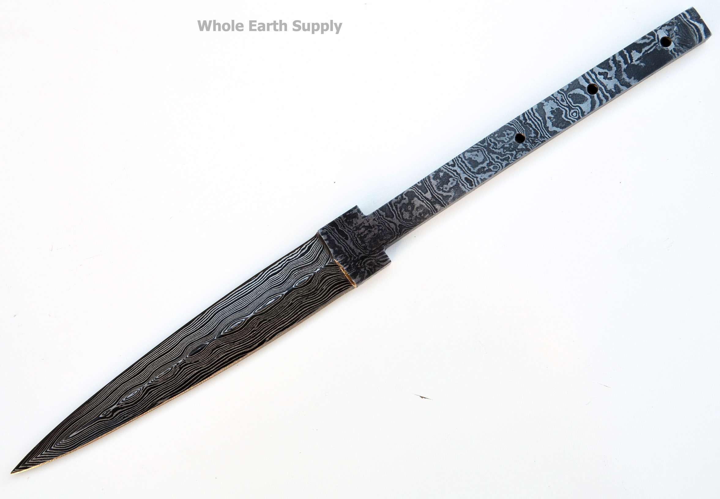 Damascus High Carbon Steel Dagger Blank Blanks Blade Knife Knives Making Long