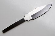 High Carbon 1095 Steel Partial Tang Knife Blank Blade Hunting Skinning Clip
