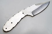 High Carbon Steel 1095 Drop Point Knife Blank Blade Skinner Hunting 1095HC New