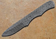 Damascus Hunter Knife Blank Blade Hunting Blanks Skinning Skinner Steel 1095HC