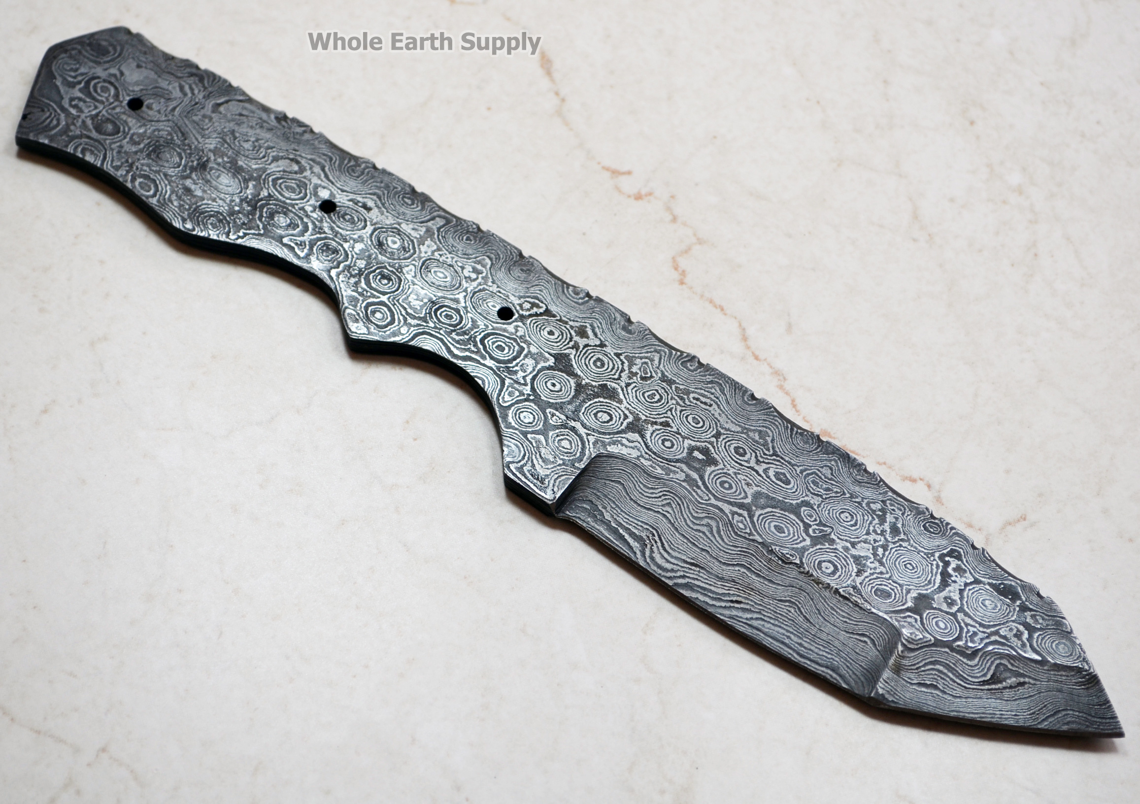 Damascus Knife Blank Blade Tanto Tactical Hunting 1095 High Carbon Steel Making